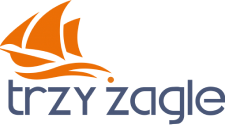 Logo inwestycji mieszkaniowej Trzy Żagle
